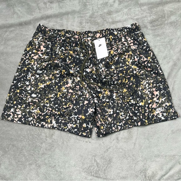 Nike Other - NWT Nike NSW 6" Regrind Shorts Mens XXL Mesh Lined Medium Olive White IF8502 222